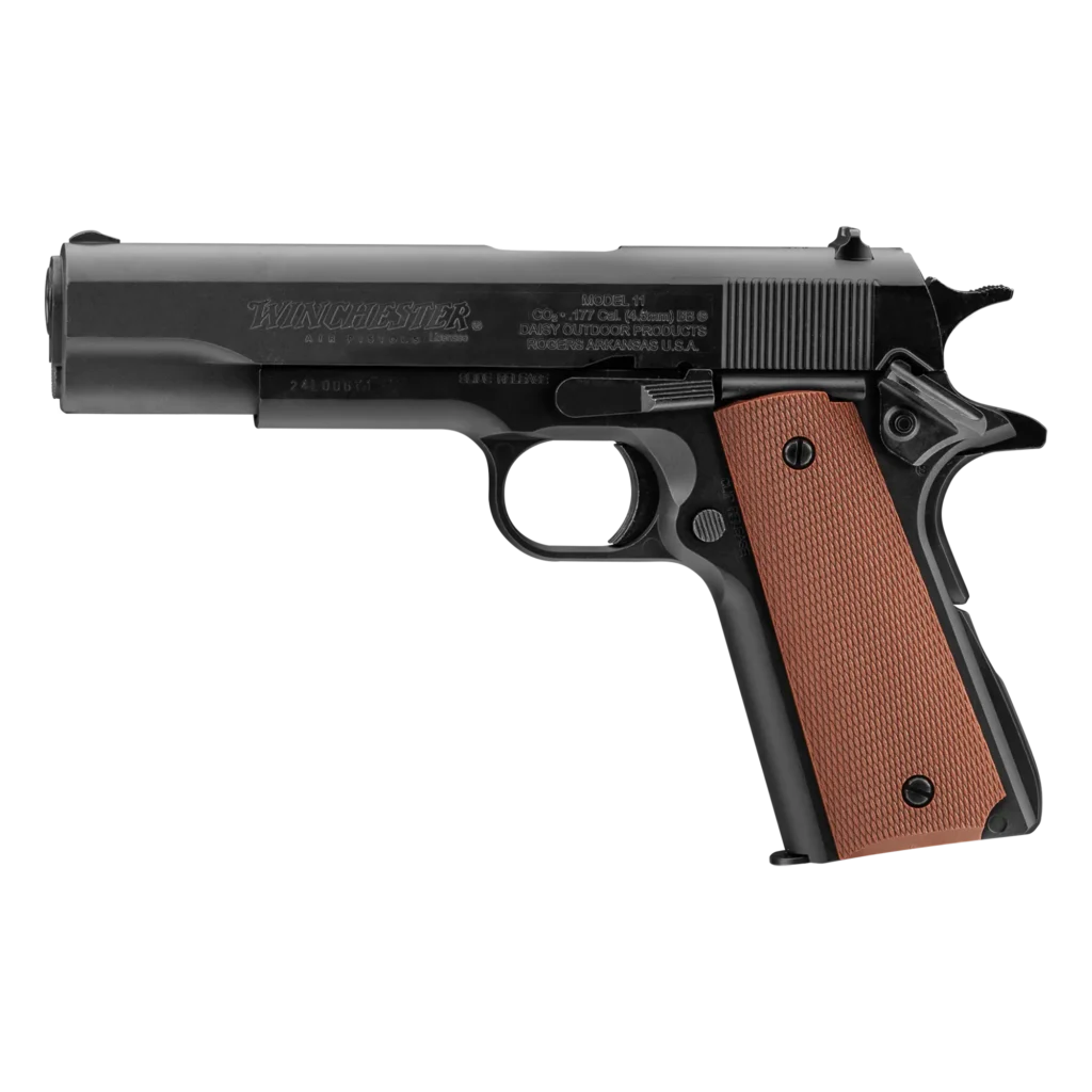 Left Profile View of Model 11 .177 CO2 BB Pistol (981011-001)