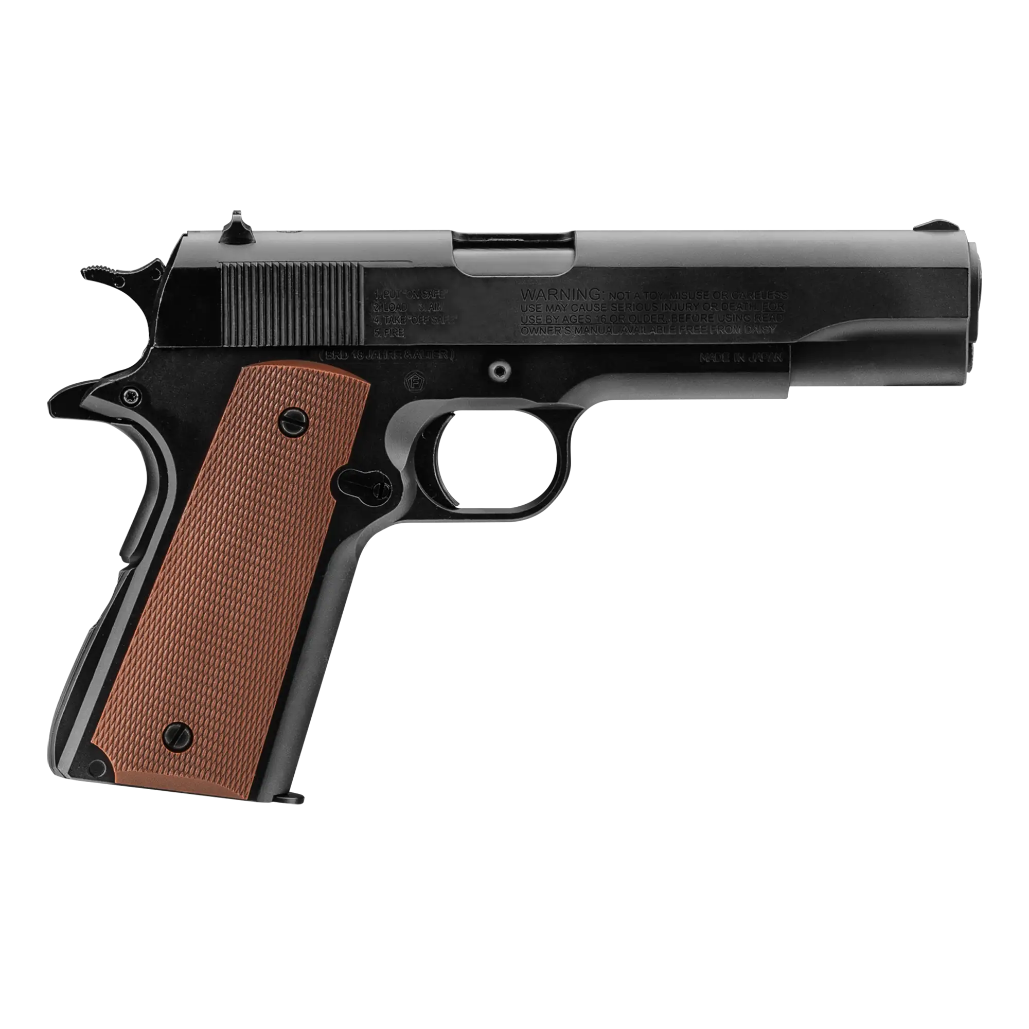 Right Profile View of Model 11 .177 CO2 BB Pistol (981011-001)