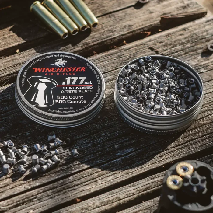987415-406 Winchester .177 Cal. Flat Pellets - 500 Tin_Lifestyle 2