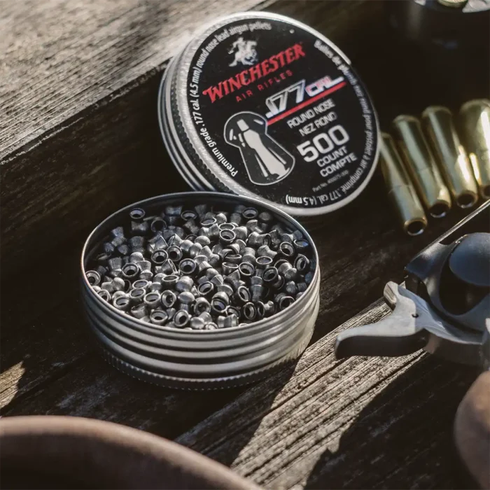 987419-406 Winchester .177 Cal. Round Nose Pellets - 500 Tin_Lifestyle 2