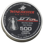 Winchester Flat Nose 177 500 front airgun pellet ammo