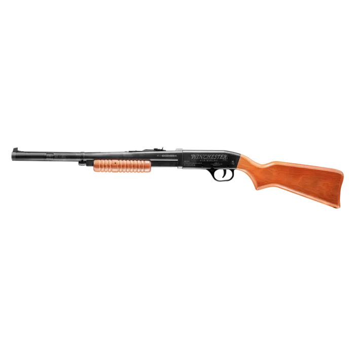 Left Profile view of Model 12 Wood Stock Youth Rifle (991204)