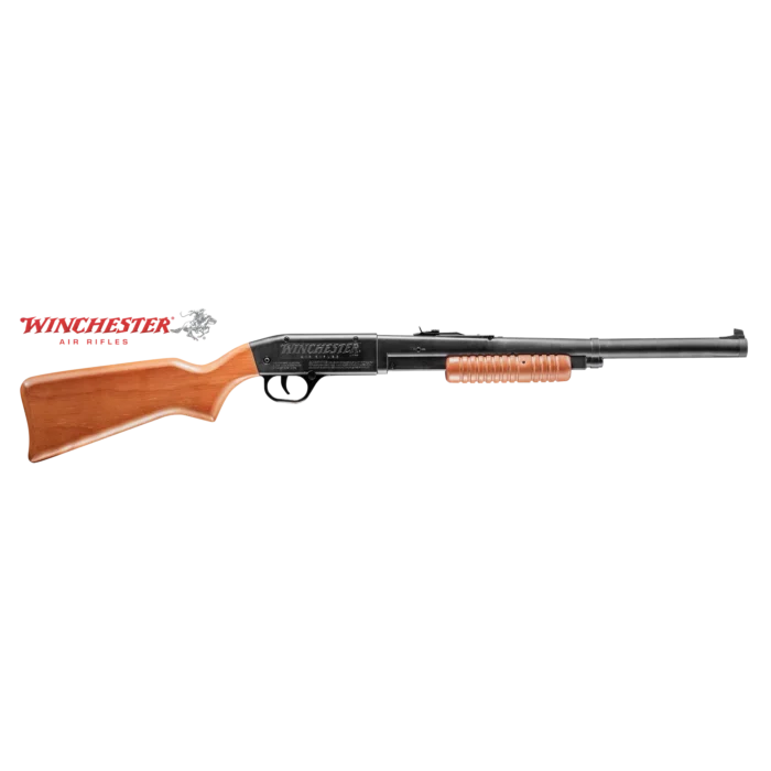 Right Profile view with Logo of Model 12 Wood Stock Youth Rifle (991204)