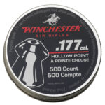Winchester Hollow Point 177 500 front pellet ammo