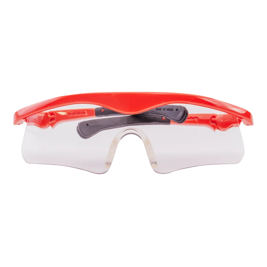 Front View of Winchester shooting safety glasses with impact-resistant polycarbonate lenses (138913)