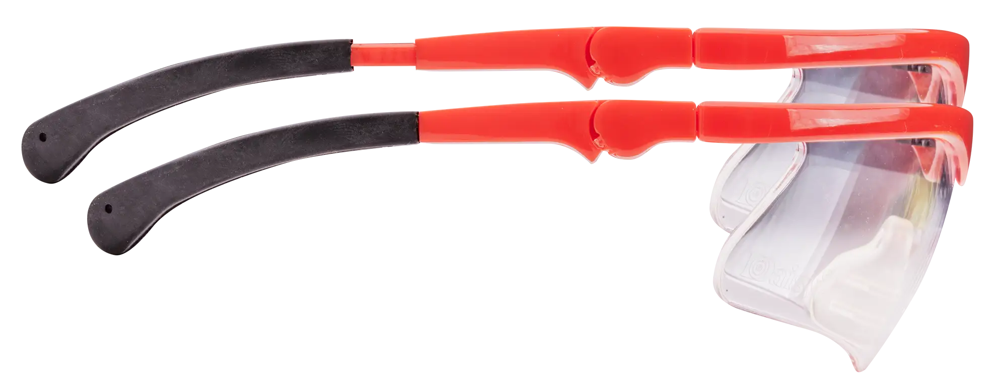 Winchester shooting safety glasses side view with adjustable temple arms