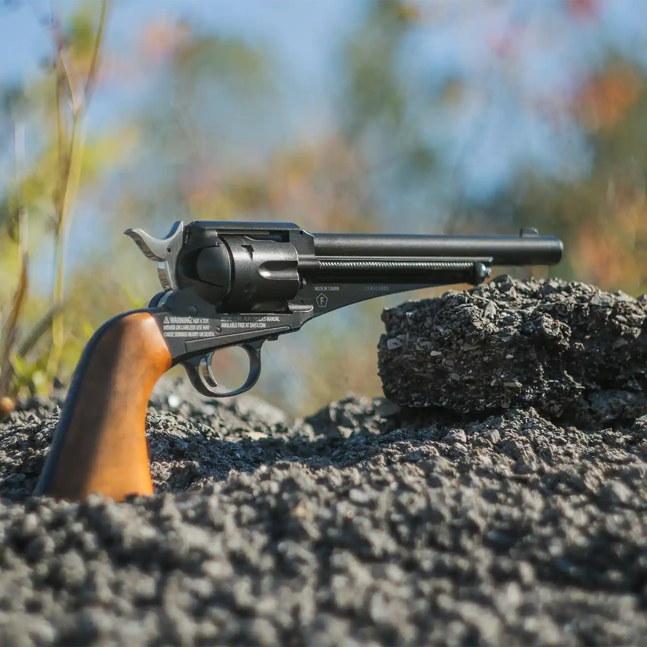 Winchester Western Revolver right profile lifestyle product picture
