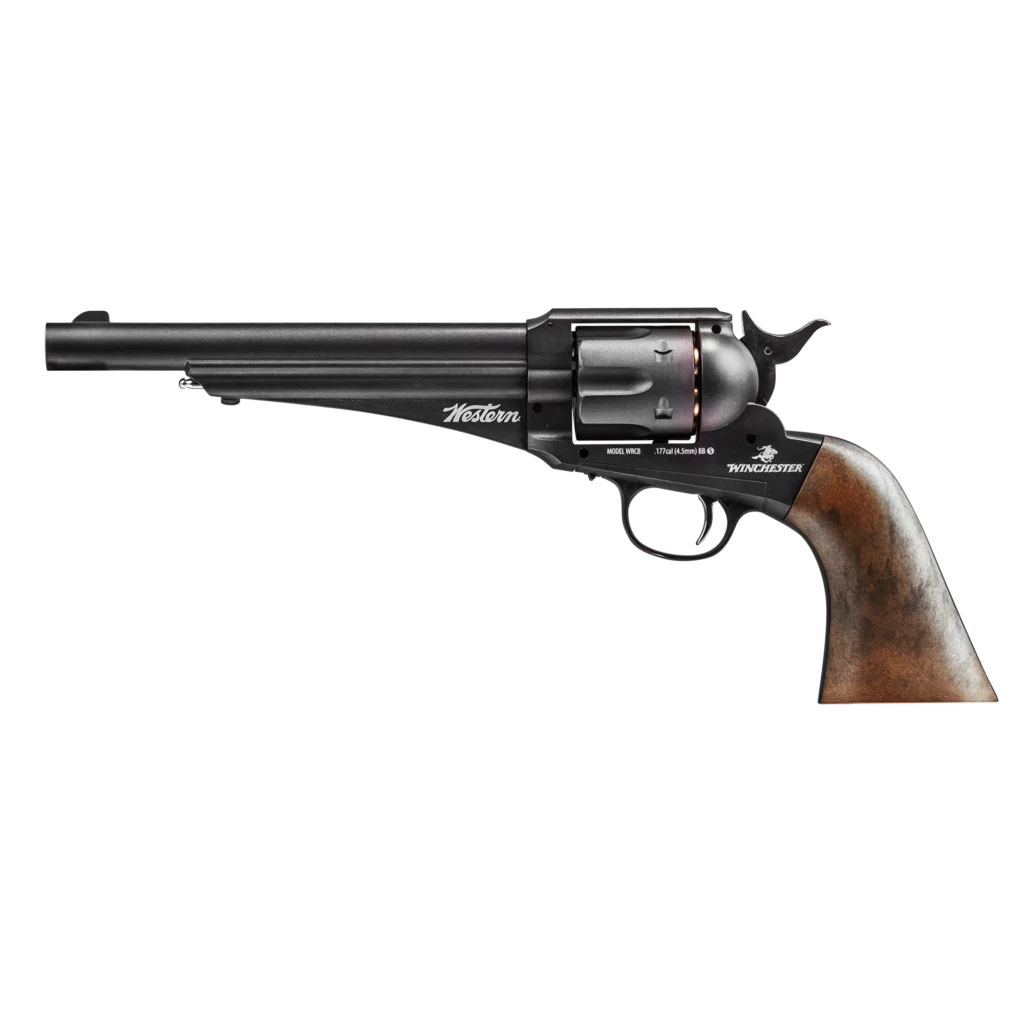 Winchester Western Revolver left profile product picture