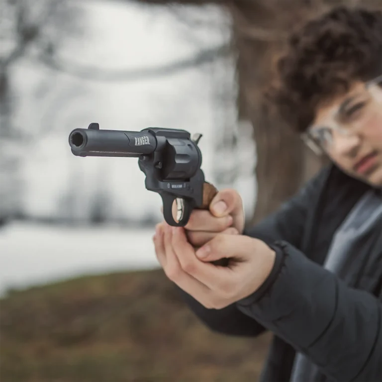 Winchester Ranger Revolver lifestyle shooting picture